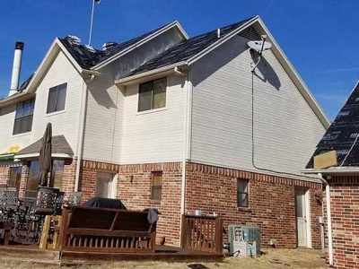 2nd Story Steep Pitch Roof Installation